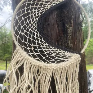 Crescent Moon DreamCatcher 10 in