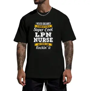 Funny LPN Nurse T-Shirt Present 180G, Plus Size