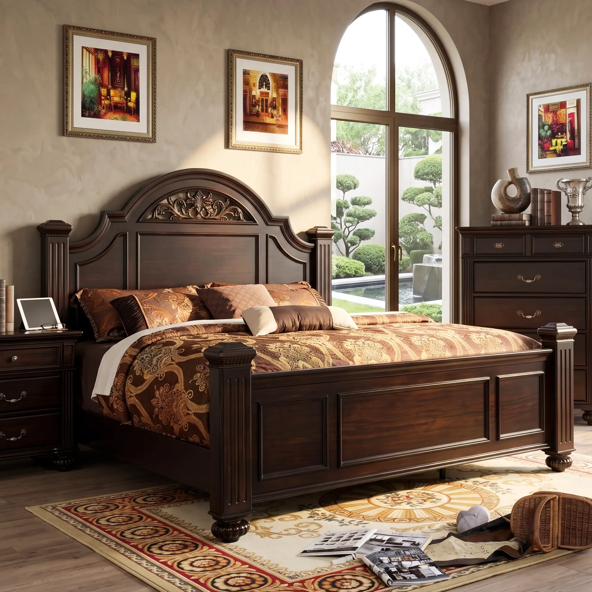 SYRACUSE Traditional Bed