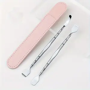 Stainless Steel Dual-Ended Blackhead Remover Tool - Hypoallergenic, Ideal for All Skin Types
