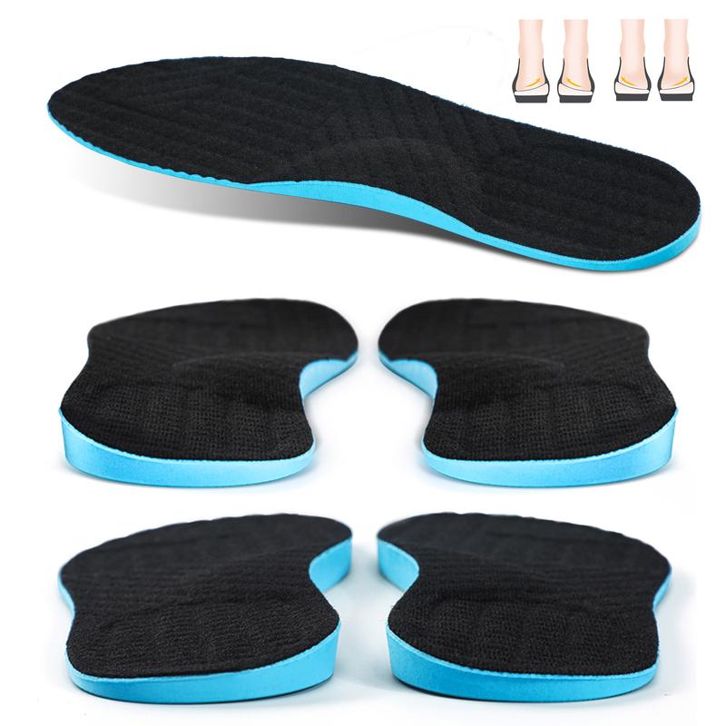 Orthotic Insoles Posture Correcting for X/O Type Legs, Plantar Fasciitis & Flat Feet Support, Unisex Shoe Inserts for Pronation & Supination Relief, Summer Footwear Soles, Orthopedic Insoles, Pronation Insoles