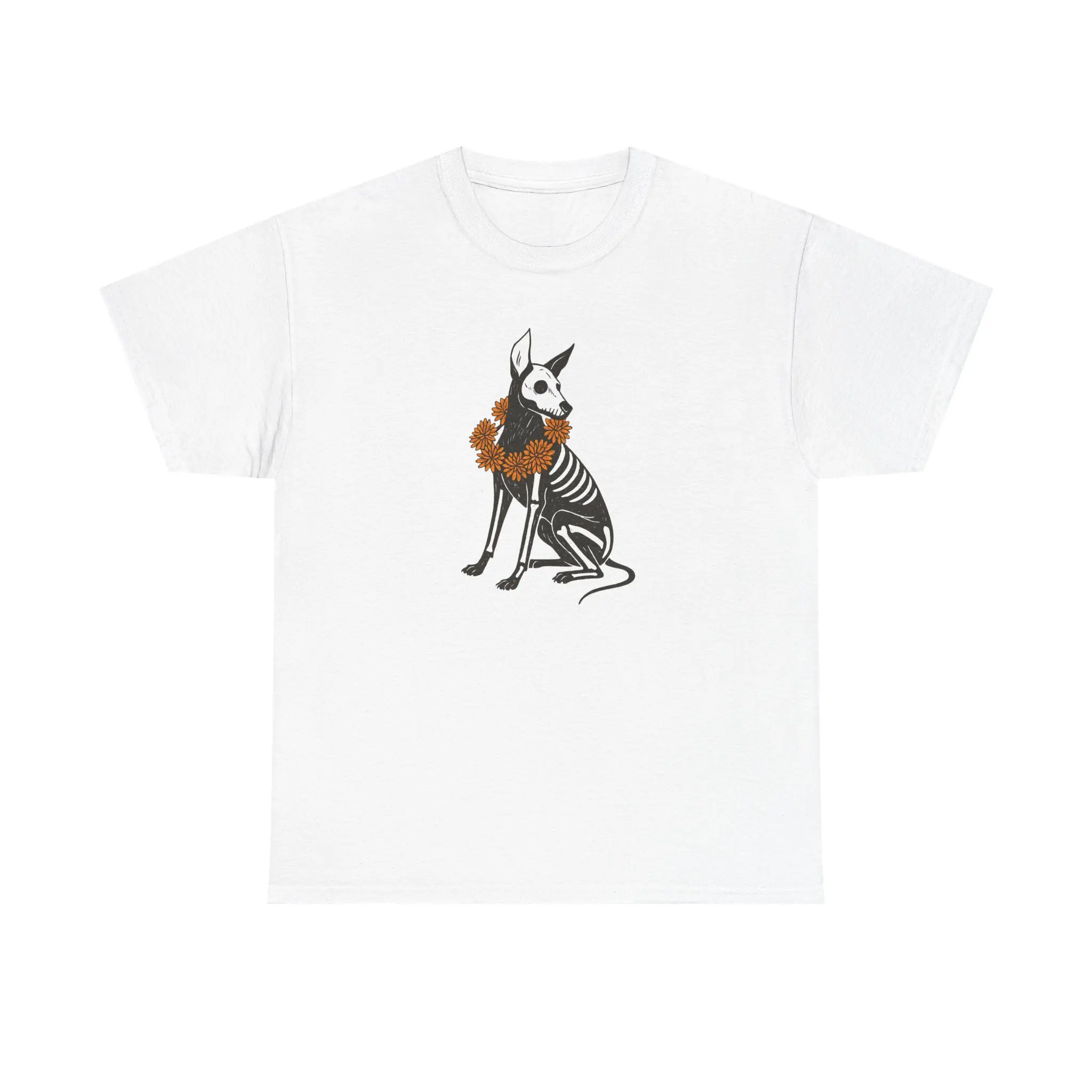 Xolo Xirt - cotton dog-printed unisex t-shirt, crew neck, casual collar, quantity=1