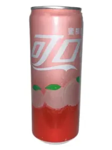 Coca-Cola Peach 330mL - Refreshing Peach Flavor Soda Drink for Everyday Enjoyment