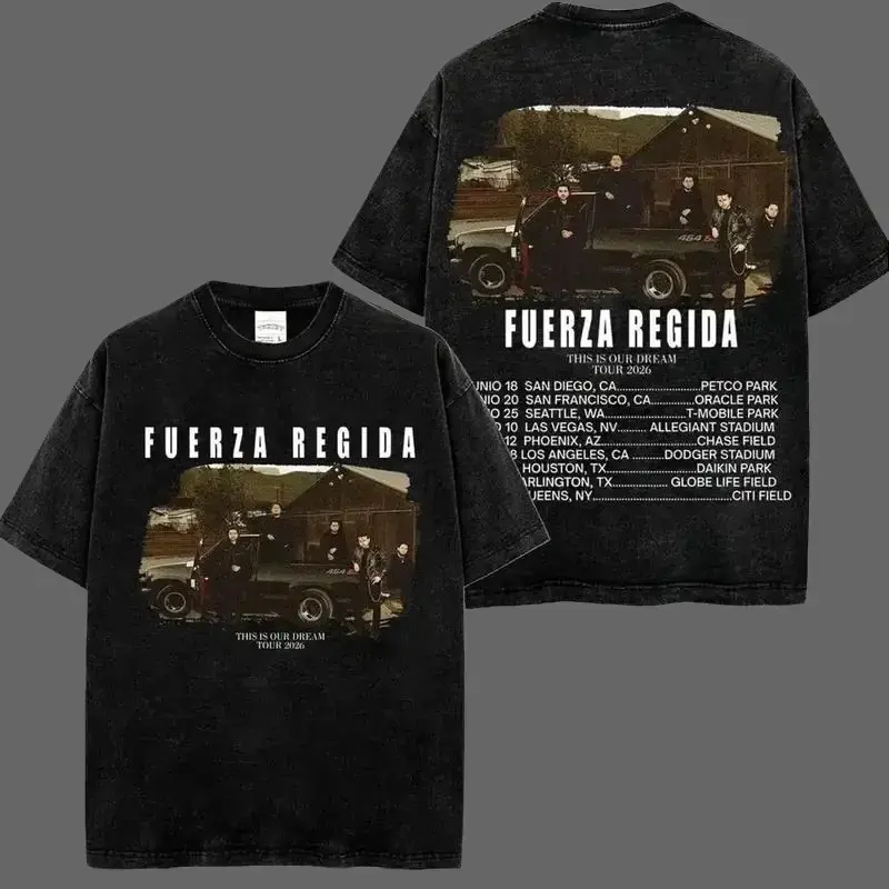 Fuerza Regida - "This Is Our Dream Stadium Tour" 2026 #1 Graphic T-Shirt, regional Music Tshirt, Gift for fans Country Music Mexico-Style Tee FMW