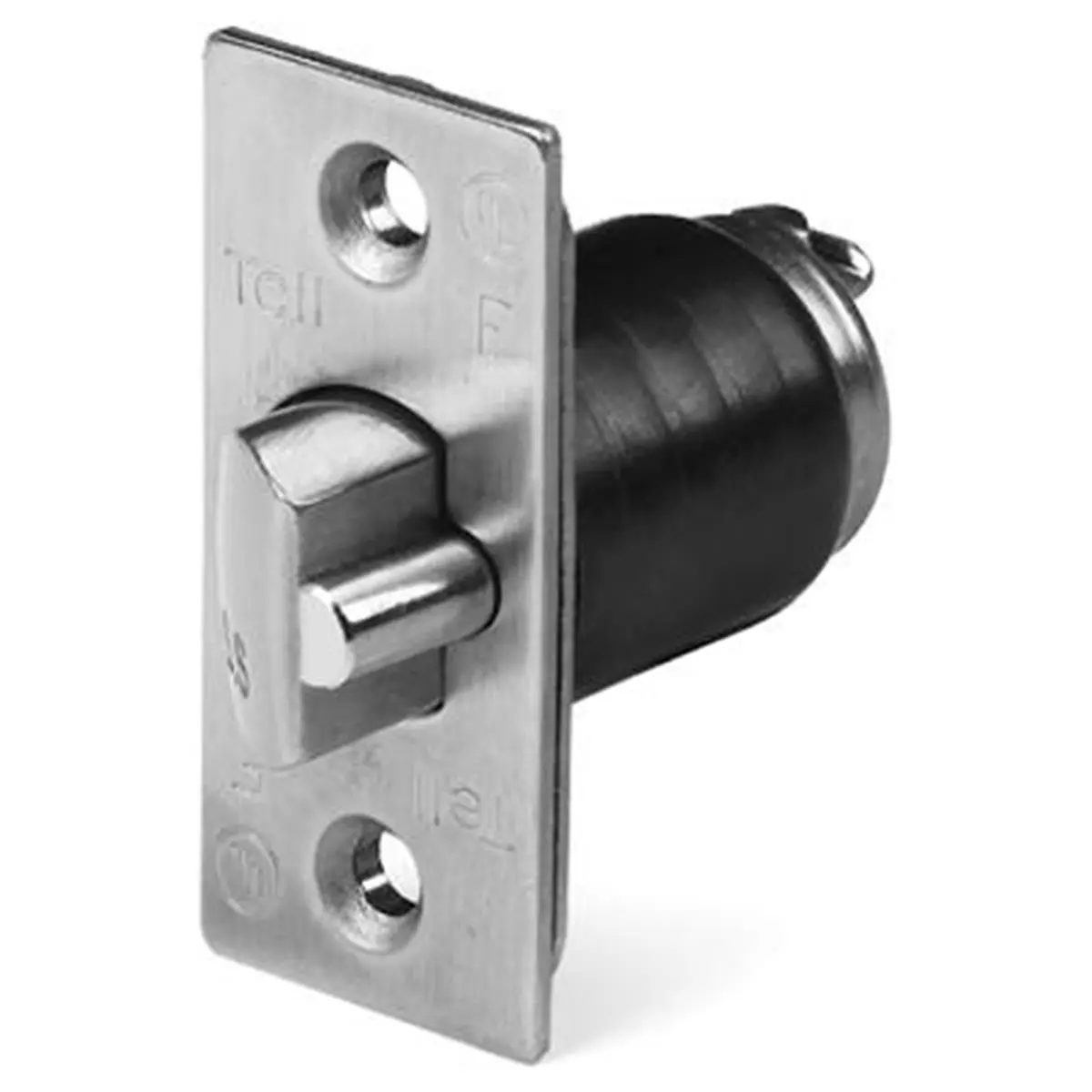 CL100184 Guarded Latch Bolt, 2.25 in & 2-3/8 in Satin Stainless Steel Door Hardware, Door Locks & Bolts