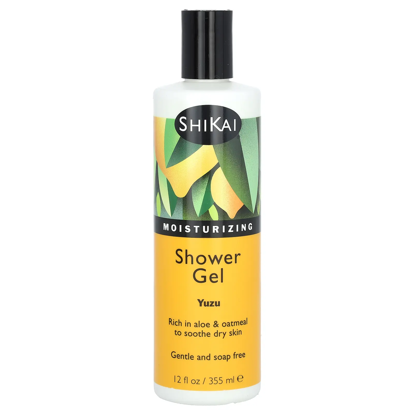 Shikai Moisturizing Shower Gel, Yuzu, 12 fl oz (355 ml)