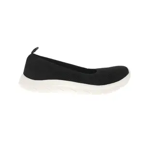 Easy Spirit Womens Verla Slip On Flats Casual - Black