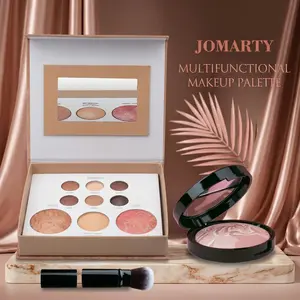 Baked Tuscan Dreams Eyeshadow Palette, Soft Glam Multicolor Kit for Radiant Look, Buy 1 Get Random Free Foundation Stick, 2 Sets Total, 2026 Trending TikTok Makeup Gift in brush travel cosmetic brush storage perfect tweezer tool