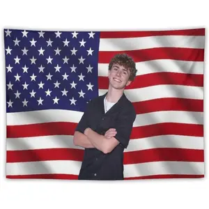 Famous Wal-ker Scobell Movie Star Tapestry Flag Cover Tapestry Poster Decoration Suitable for Bedroom Living Room Backdrop 30""x40"", style 60x40in