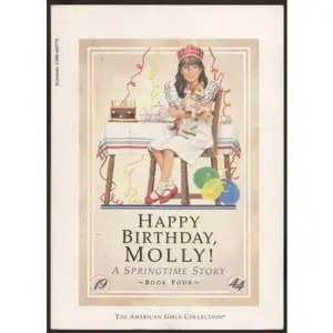 USED Book - Happy Birthday Molly! (The American Girls Collection, A Springtime Story, Book Four) by Valerie Tripp (Paperback) - english