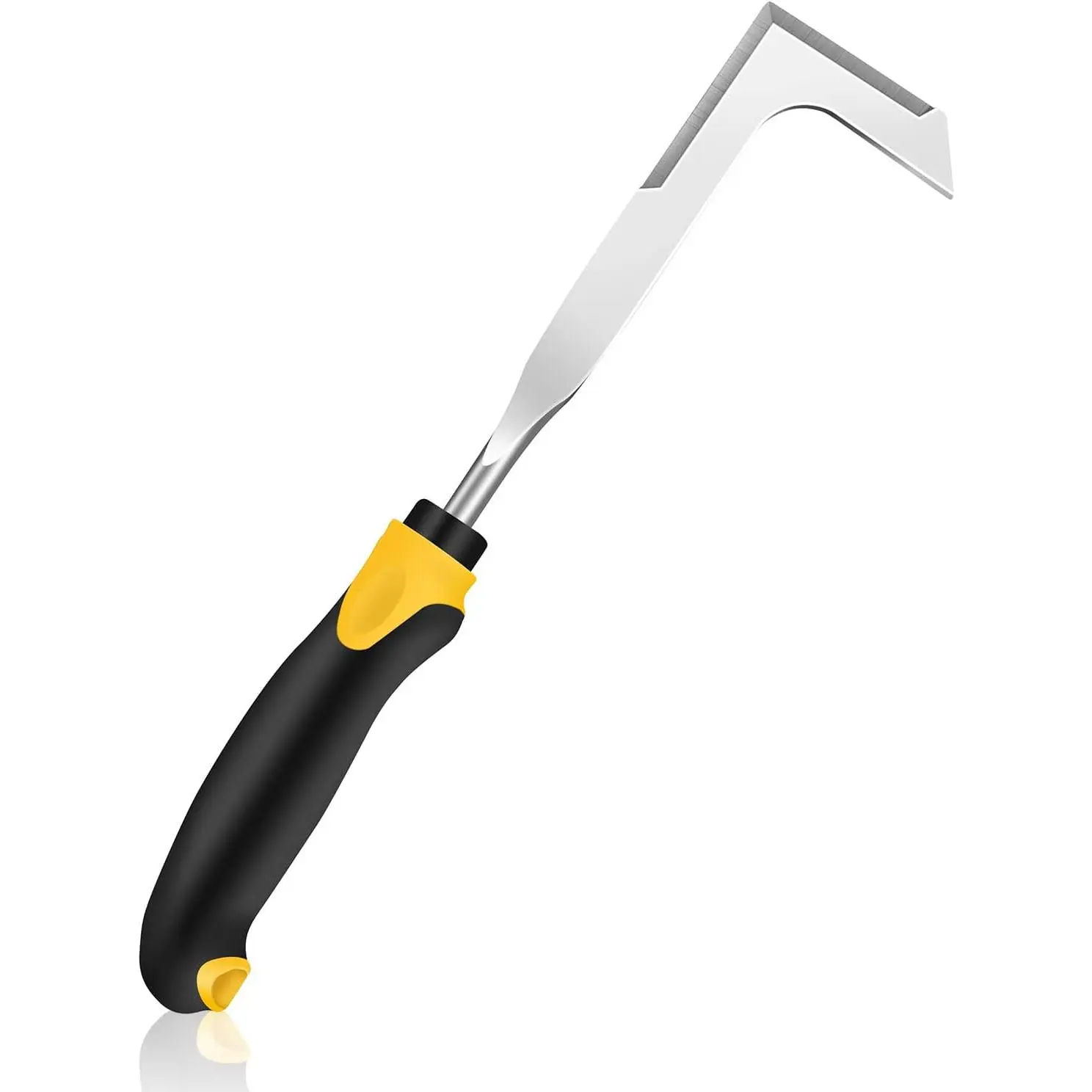 L-Shaped Crack Weeder - Synthetic Garden Tool with Hand-Fitting Design for Driveway, Sidewalk and Walls