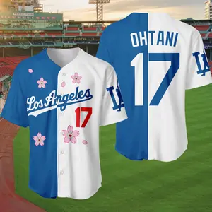 All Over Print Jersey, Women's Los Angeles Ohtani White Home Limited Player Jersey