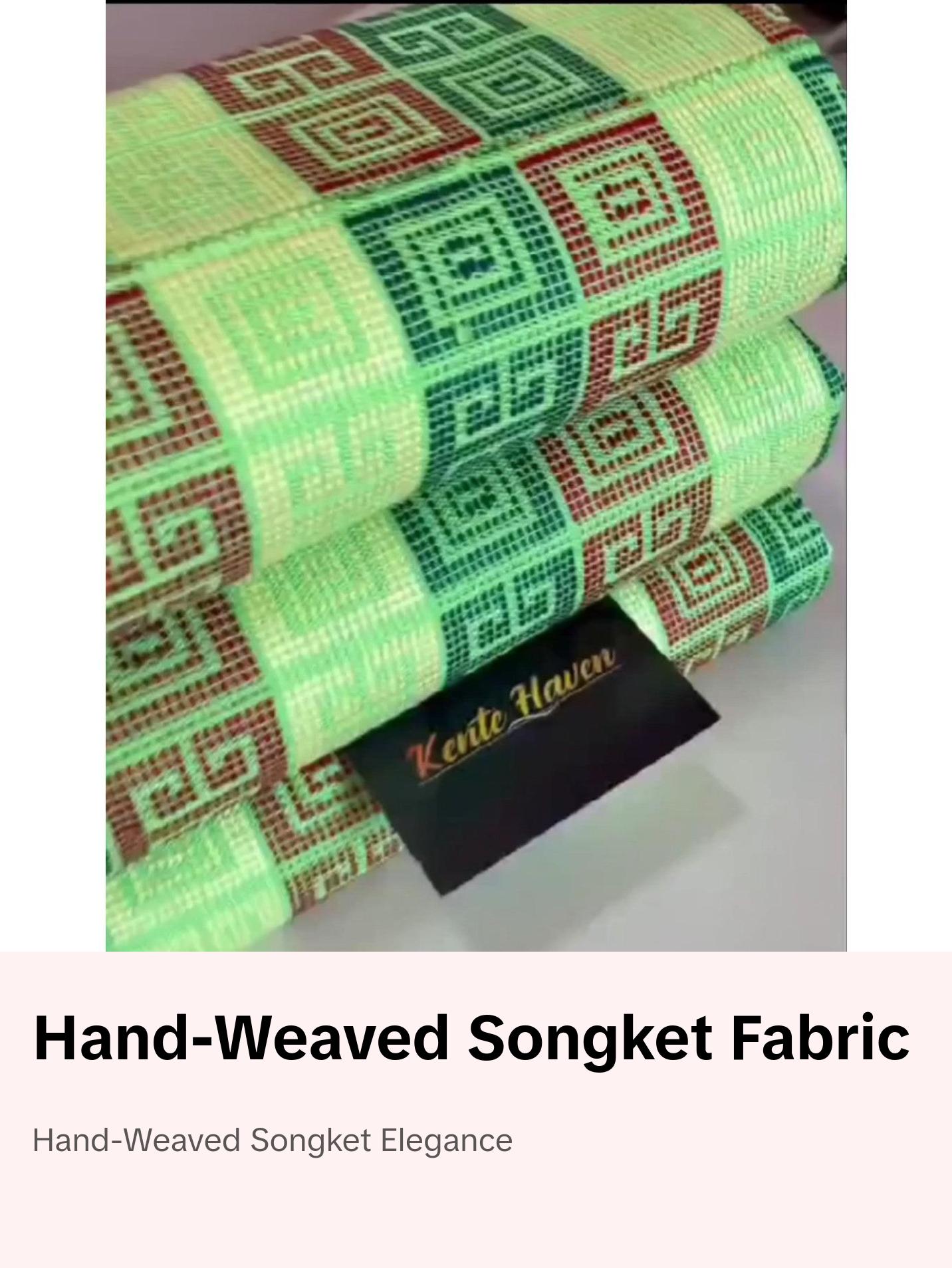 Kente Haven Hand Weaved Kente Cloth collection KH00011