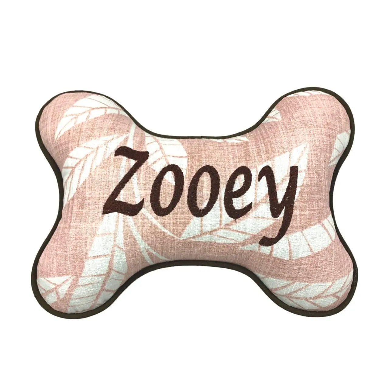 Blush Boho Palm Bone Pillow