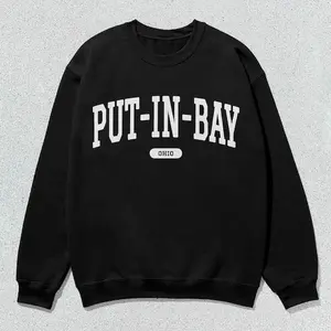 Put-In-Bay Sweatshirt Ohio Collegiate Crewneck Sweater Unisex