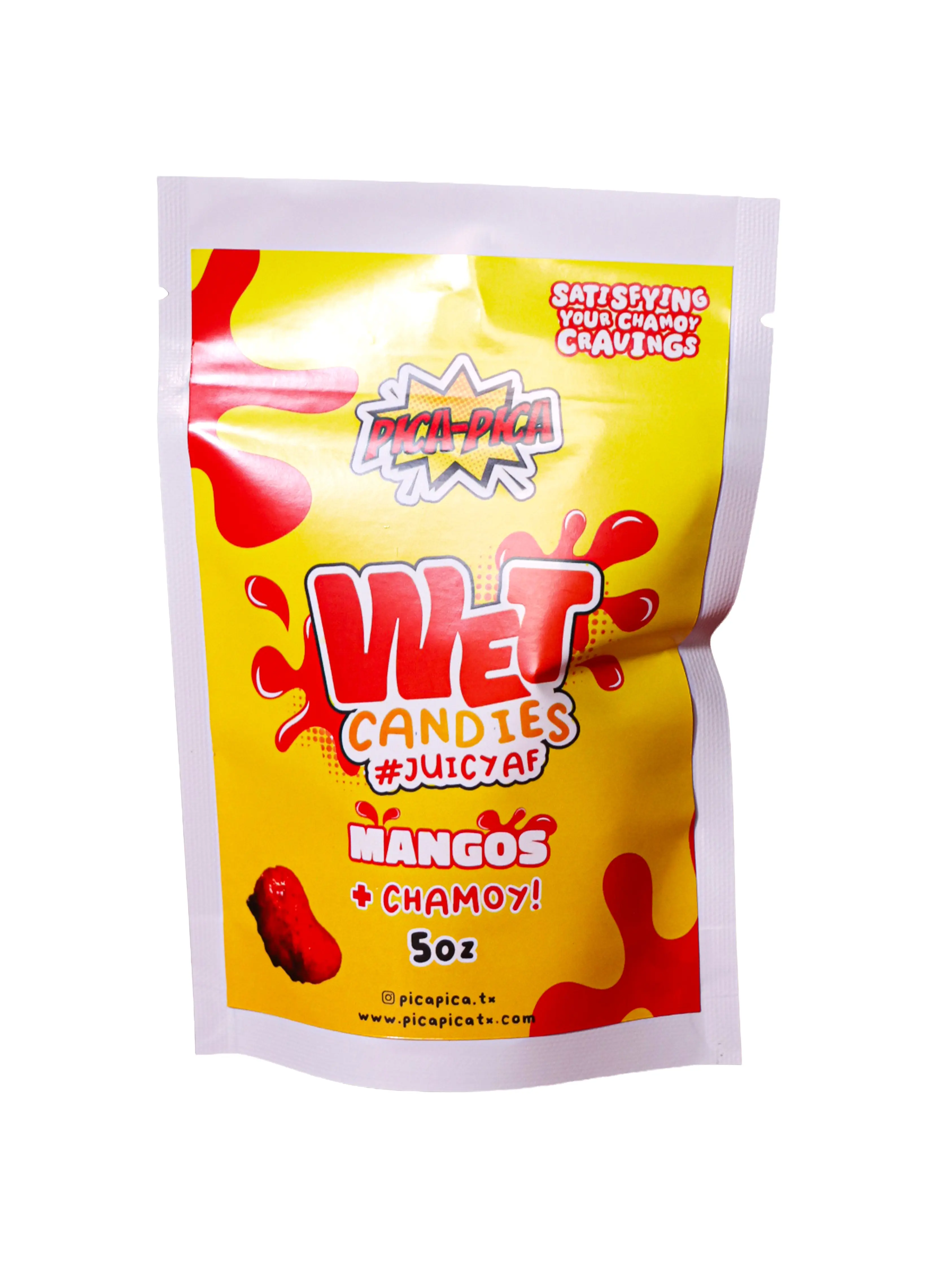 Wet Mangos Candy With Chamoy