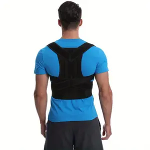Adjustable Breathable Posture Support Strap for Men & Women, Lightweight Full Back Shoulder Brace with Mesh Fabric, Comfortable All Day Wear for Office, Home & Daily Fitness Activities summervibes☀️