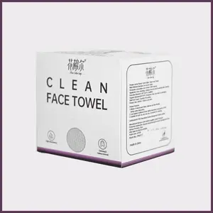 XL Disposable Face Towels 200x200mm, Soft Biodegradable Facial Towels for Face Washing, Makeup Removal & Daily Skincare
