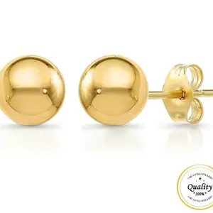 Goldfilled Stud Earrings - 14 Karat Goldfilled, Waterproof