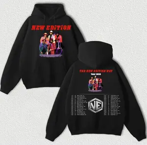 The New Edition Tour 2026 Hoodie, NE Band Shirt, 90s R&B Music Fan Gift, Tour Date 2026 Sweatshirt, Gift For Music Lover