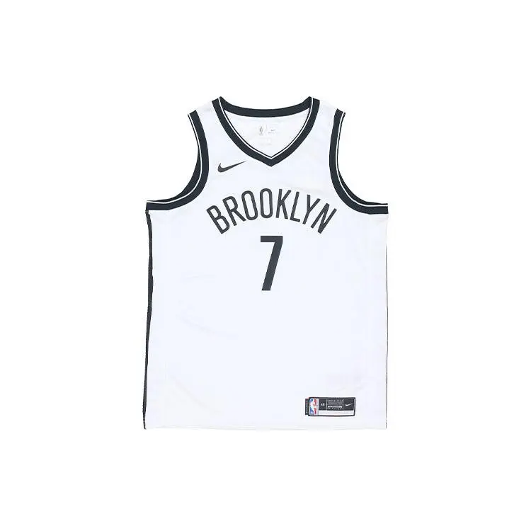 Nike Brooklyn Nets Basketball Jersey Men's White CW3584-108