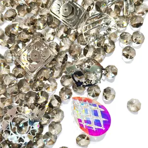 L1167]Suncatcher Ashy Radiance DIY Beads DIY Charms Set