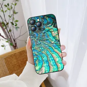 Abalone Phone Case FOR IPhone 17 air 16 15 14 13 11 12 Pro 15 Plus 16 Pro MAX Samsung Galaxy S25 Ultra S24 S23 Black Covers
