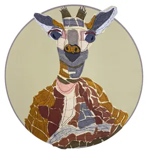 Wipeable Placemat Giraffe
