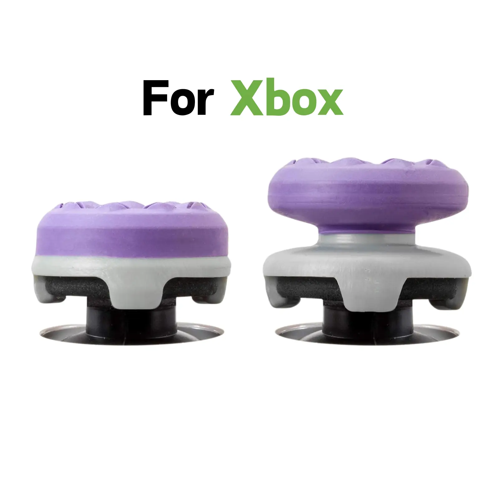 Silicone Anti-Slip Joystick Covers, Thumb Grips Cap Compatible with Xbox Controller, 1 High-Rise 1 Mid-Rise Joystick Caps, Xbox Console Accessories, kit