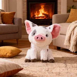 Kawaii 22cm Movie Animals Moana Pet Pig Pua Cute Cartoon Plush Toy Stuffed Animal Dolls Children Birthday Gifts