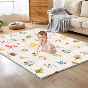 Foldable Waterproof Foam Play Mat, 50x50 in Portable Option for Playpen Floors, Infant Activity Mat, Baby & Maternity Decoration Items,summervibes