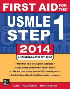USED-First Aid for the USMLE Step 1 2014 (First Aid Series) by Tao Le (Paperback)