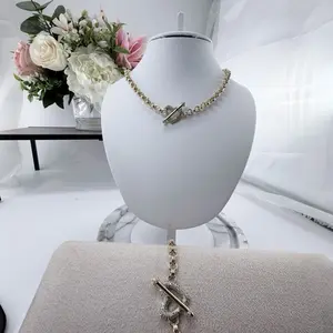 14K Gold Plated Heart Rhinestone Necklace and Bracelet Sets for Women Elegant Jewelry Gift