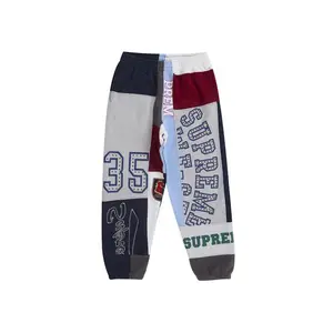 Supreme Men's Patchwork Sweatpant (SS25) Navy, from StockX