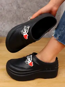 Women's Mule Shoes, Food Industry Safety Shoes, Nurse Surgery Shoes, Oil Resistant Wear-Resistant, Lightweight & Comfortable, Business Shoes