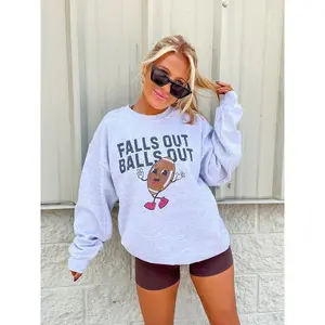 FootballFallsOutGraphicTop Womenswear Hoodie