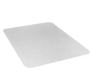 PVC Rectangle Floor Protection Chair Mat with Nail – Transparent 90x120 cm / 35.43x47.24 in, Durable Floor Protector for Home Office Desk Chairs, Anti-Slip and Scratch Resistant