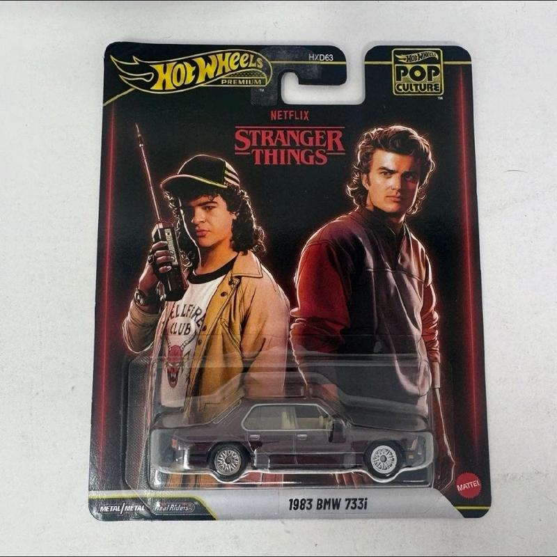 Hot Wheels pop culture stranger things bmw premium VHTF