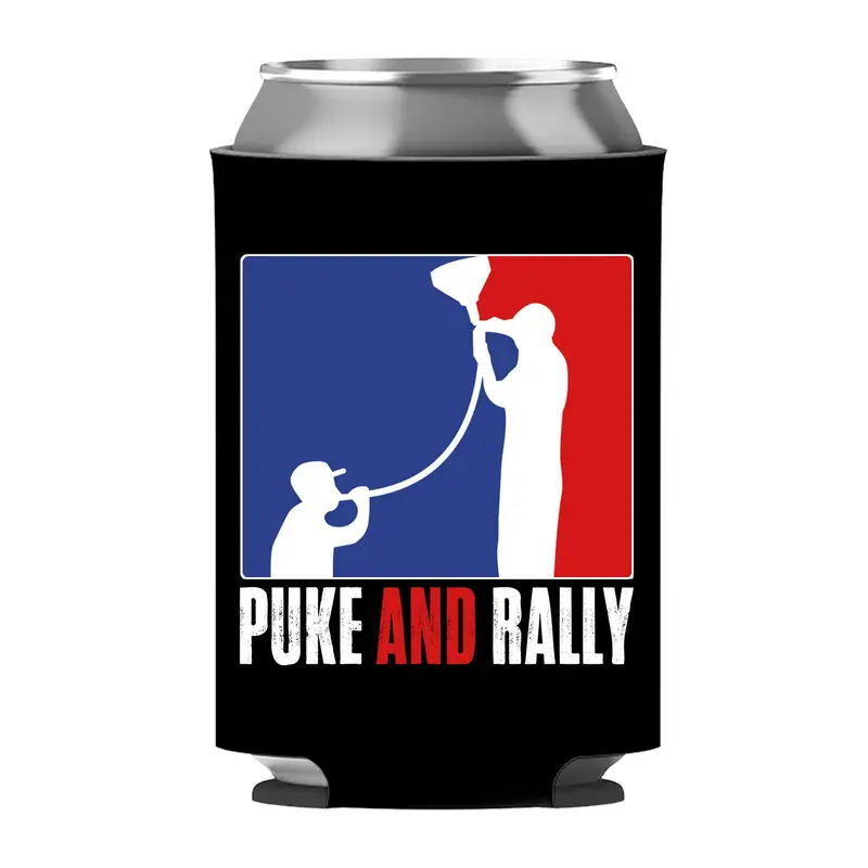 Puke and Rally Can Sleeve