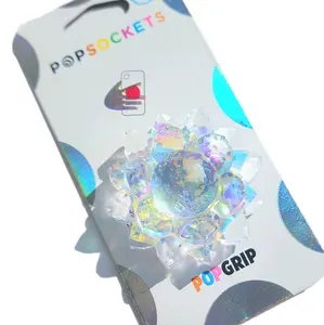 Sailor Moon Silver Crystal Inspired Popsocket Phone Grip Accessories Cellphone Mount Devices Handy Mobile Stick Smartphone Stand