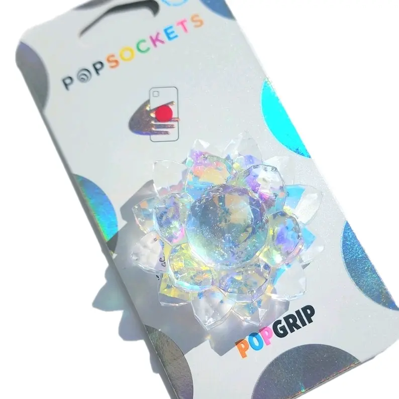Sailor Moon Silver Crystal Inspired Popsocket Phone Grip Accessories Cellphone Mount Devices Handy Mobile Stick Smartphone Stand