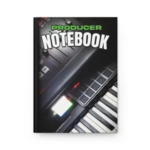 Producer Notebook | Gift For Music Producer | Songwriter Notebook | Piano Chords & Frequency Chart