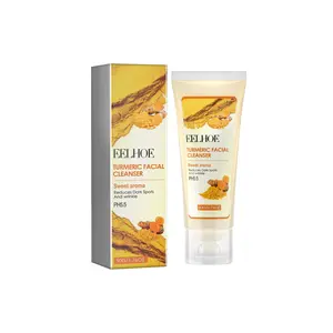 EELHOE Turmeric Facial Cleanser Deep Cleansing Repair Skin Barrier Hydrating Moisturizing Whitening Tender Skin