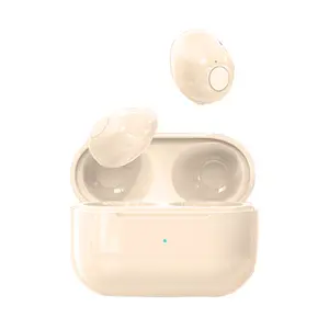 Invisible Earphones Bluetooth Wireless Mini Headphones with Microphone HD Call Semi-In-Ear Earbuds Noise Reduction