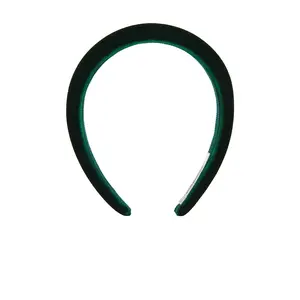 Jennifer Behr Tori Headband in Emerald
