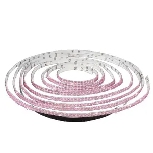 Crystal diamond adhesive strips for DIY car decoration, self-adhesive diamond strips with hot melt adhesive for decoration