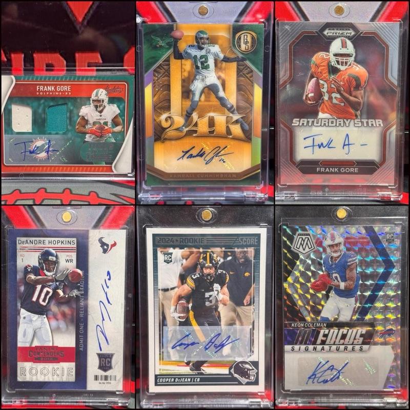 Clearly Football 648 Autograph Pack with One Card Per Pack