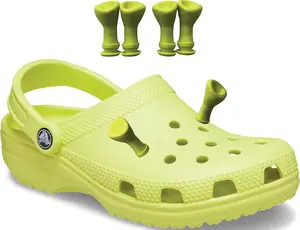 Ogre Clog Shoe Charms Ears Shoe Birthday Decoration Charms Party Gifts 8 pcs High-quality PVC Waterproof Wear-resistant for Boys Girls Men Women Teens