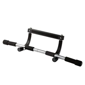 No Drilling Doorway Pull Up Bar - Adjustable Heavy-Duty Chin Up Bar for Adults, Max Load Home Gym Fitness Equipment for Core Training, Push Ups, Adult
