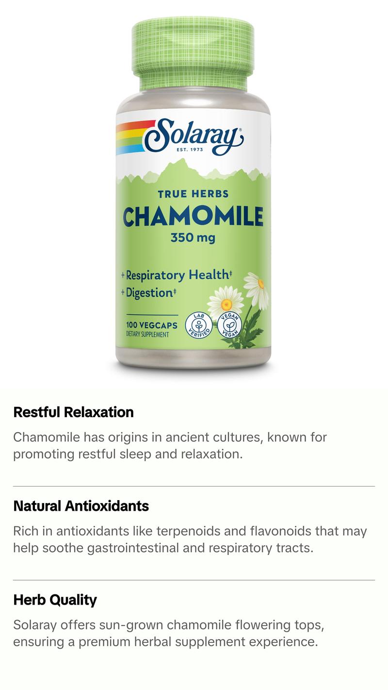 Chamomile Flowering Top 350mg